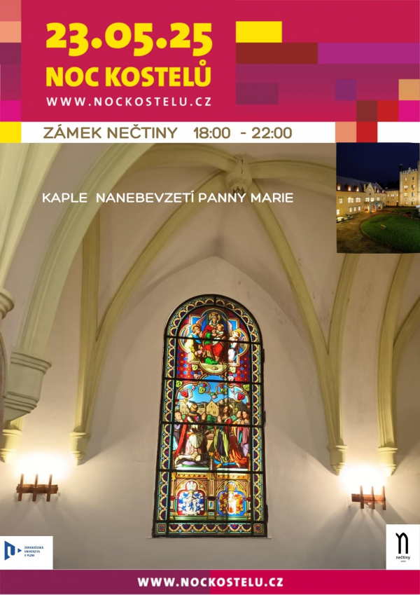 Noc kostelů na zámku Nečtiny